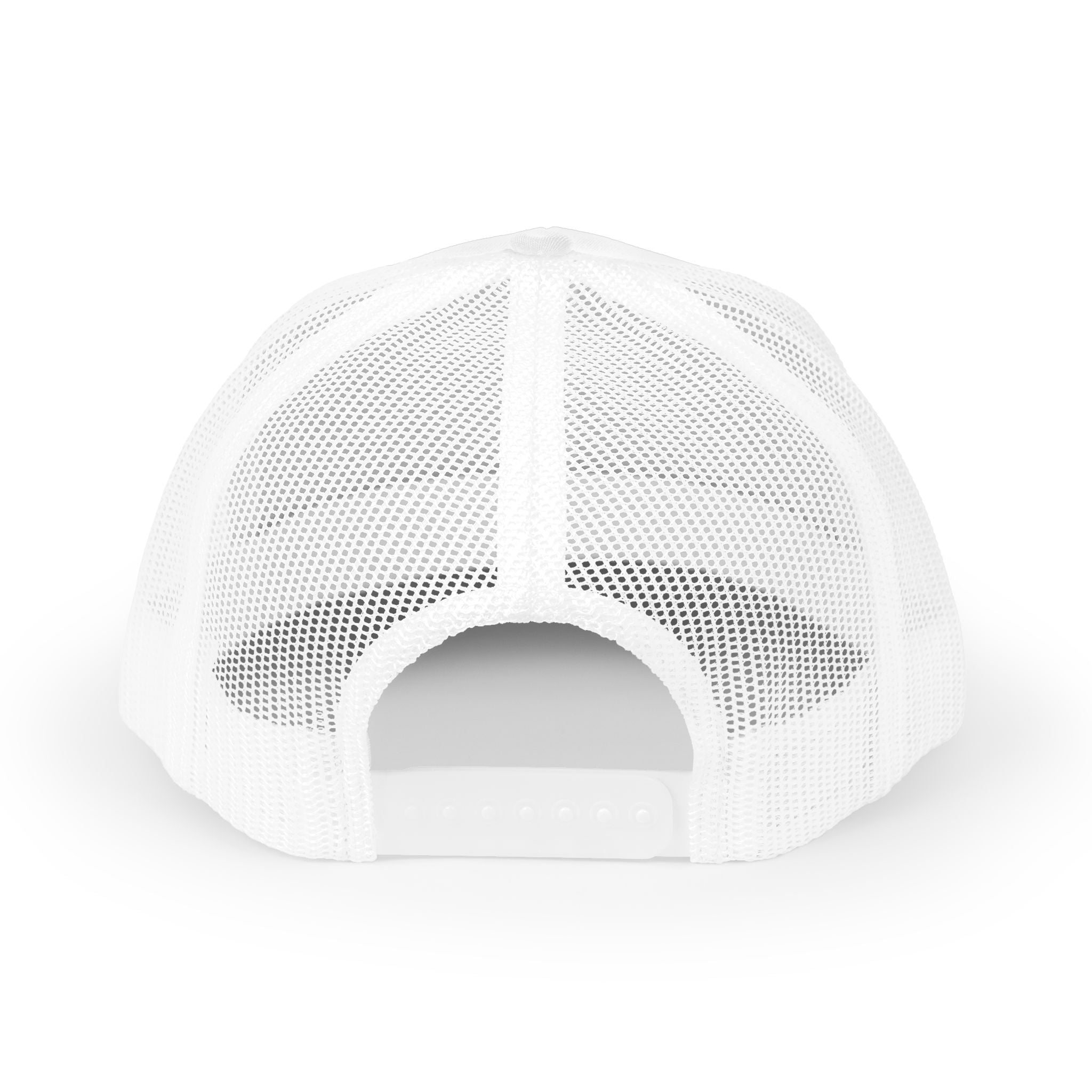 Retro Trucker Hat with Yellow Lightning 'U' Patch