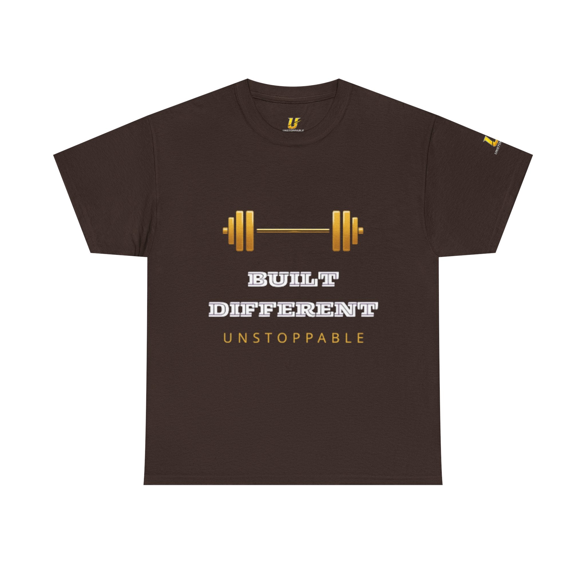Built Different Unstoppable T-Shirt — Weightlifting Gym Tee