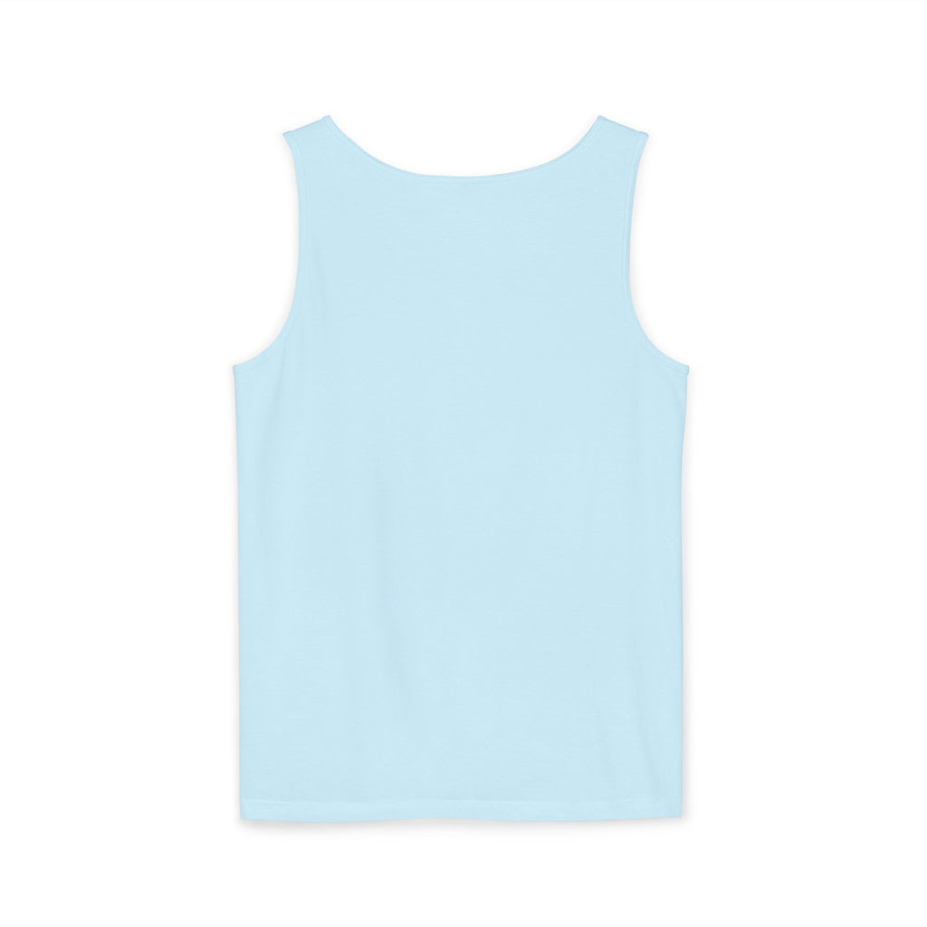 Unstoppable Lightning Tank Top — Gold 'UNSTOPPABLE' Garment-Dyed Tank