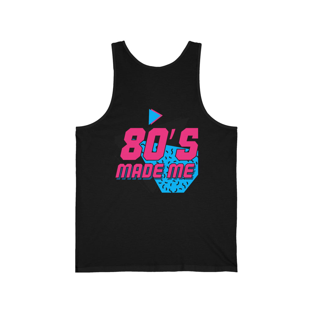 80's Made Me Tank Top — Retro 1980s Vintage Graphic Tank