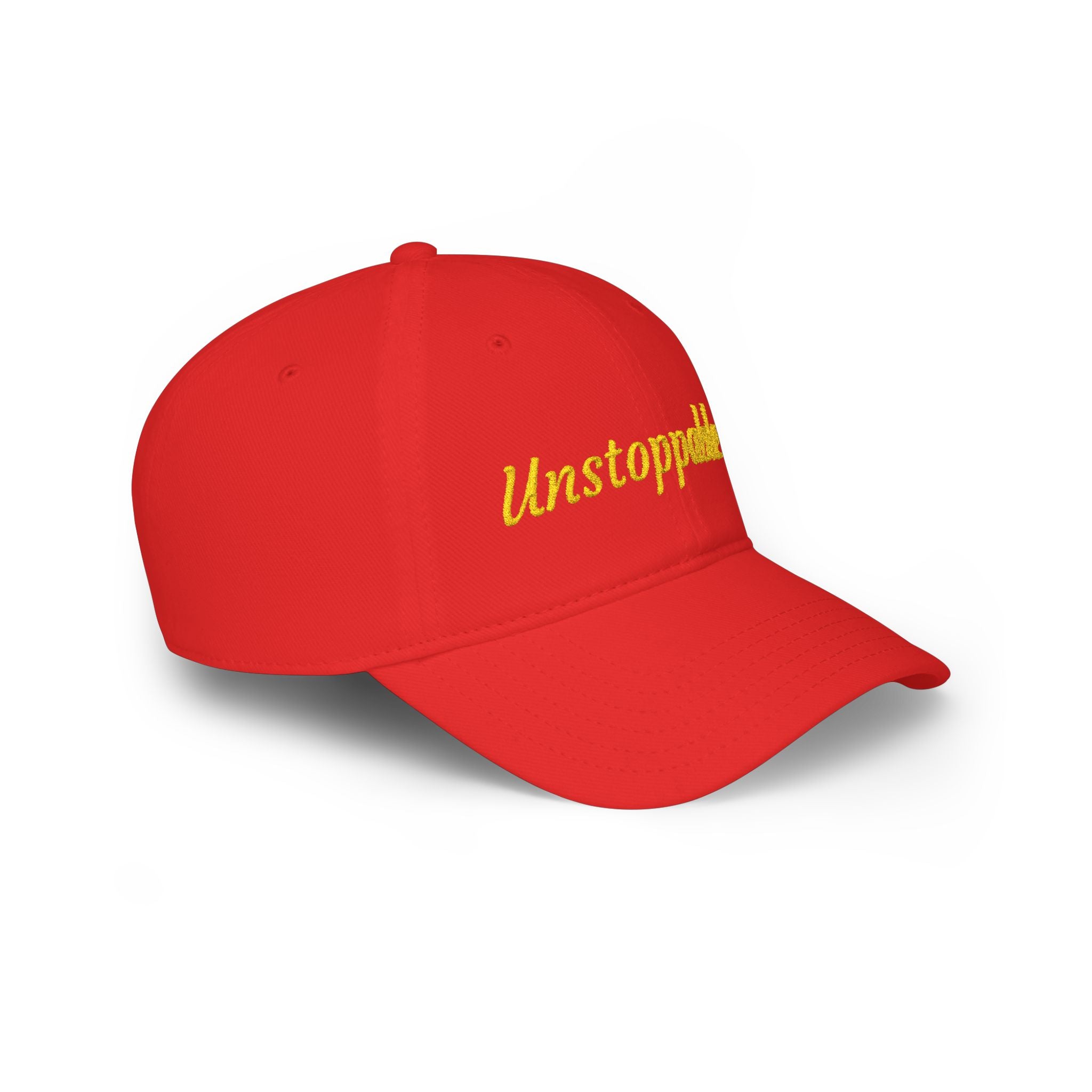 Unstoppable Embroidered Cap — Low Profile Baseball Hat