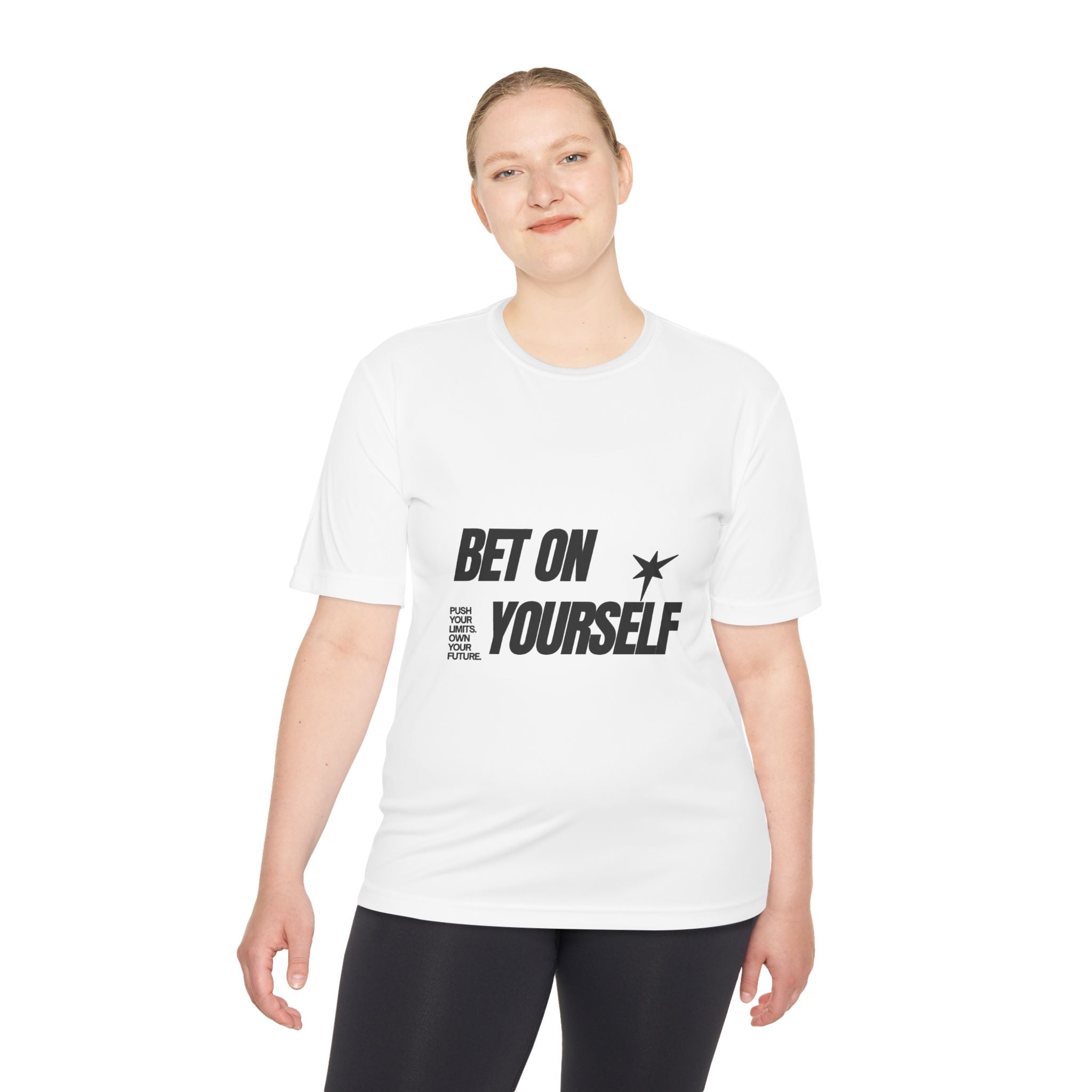Motivational Gym Tee — “Wear the Mindset” Moisture-Wicking Workout Shirt