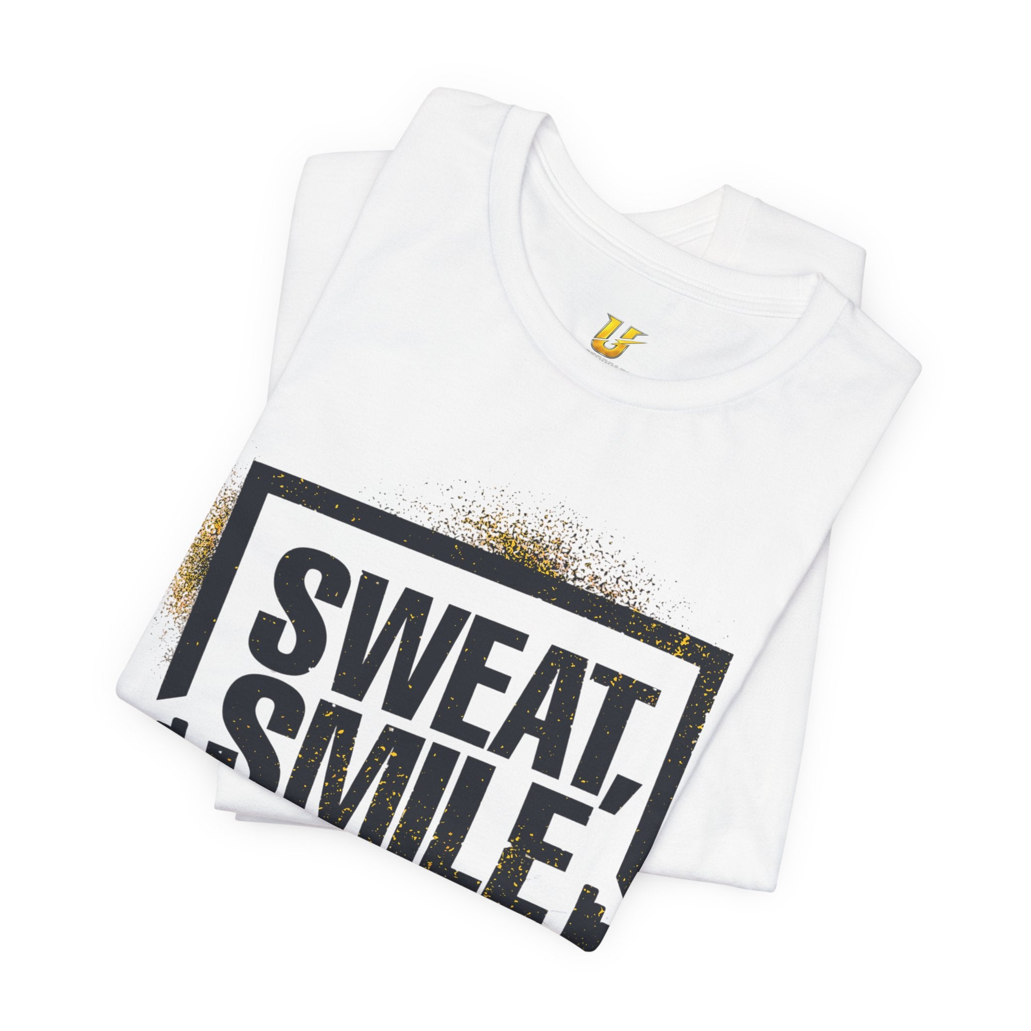 Sweat, Smile and Repeat Tee — Motivational Workout T‑Shirt