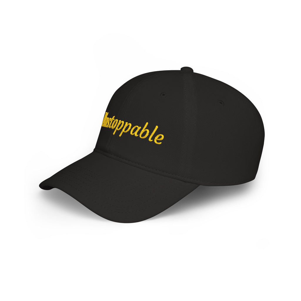 Unstoppable Embroidered Cap — Low Profile Baseball Hat
