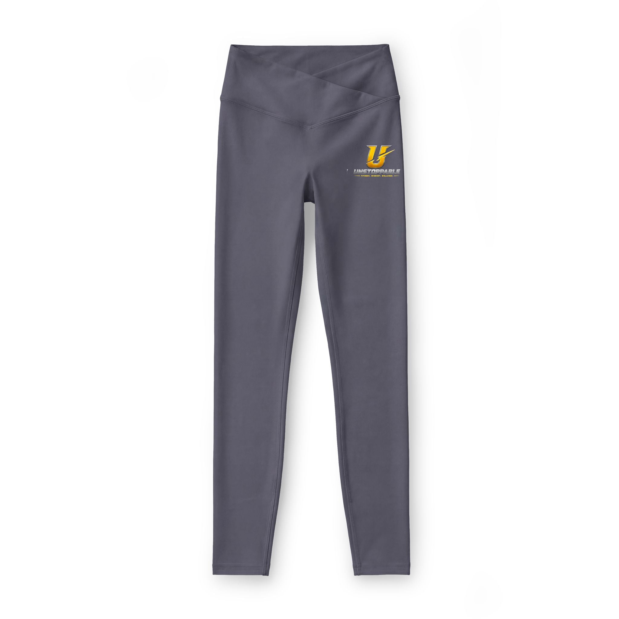 Ursuline Academy Black Luxe Leggings — Small Logo Athletic Yoga Pants