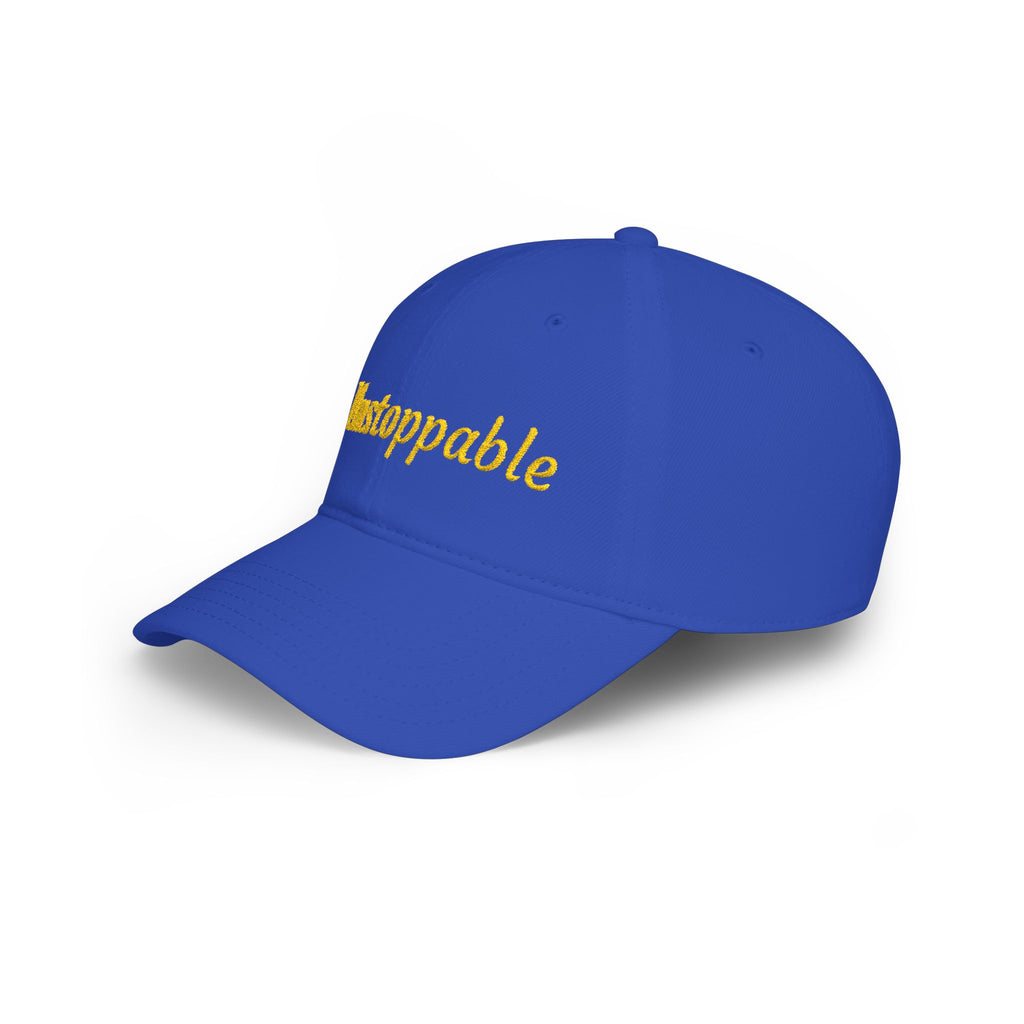 Unstoppable Embroidered Cap — Low Profile Baseball Hat