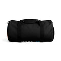 Made In [Place] Black Athletic Duffel Bag — Spacious Weekender Gym Travel Tote