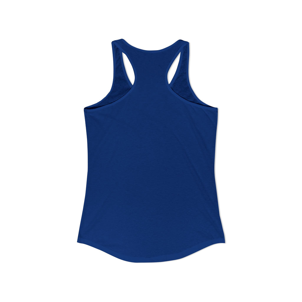 My Therapist Is a Barbell - Racerback Tank — Women's Weightlifting Gym Tank Top