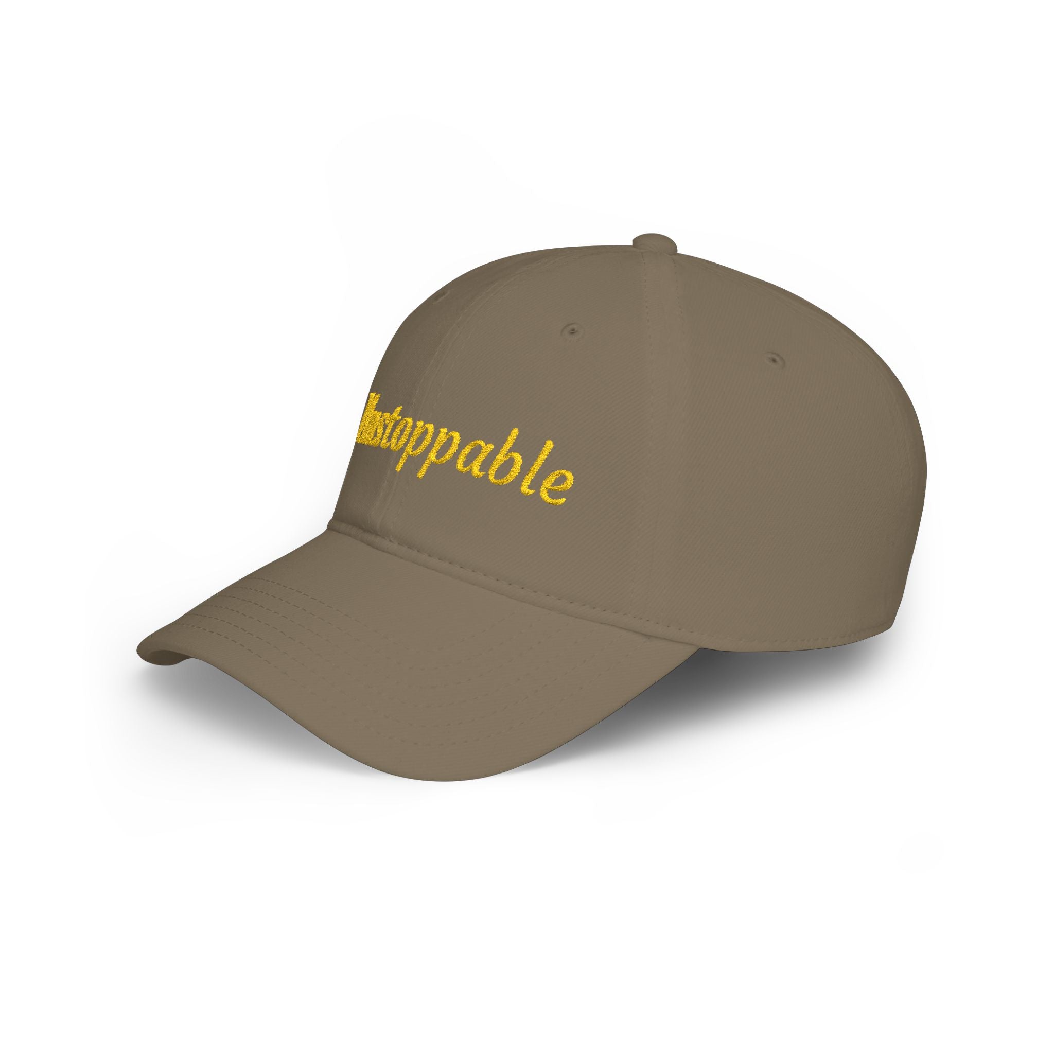 Unstoppable Embroidered Cap — Low Profile Baseball Hat