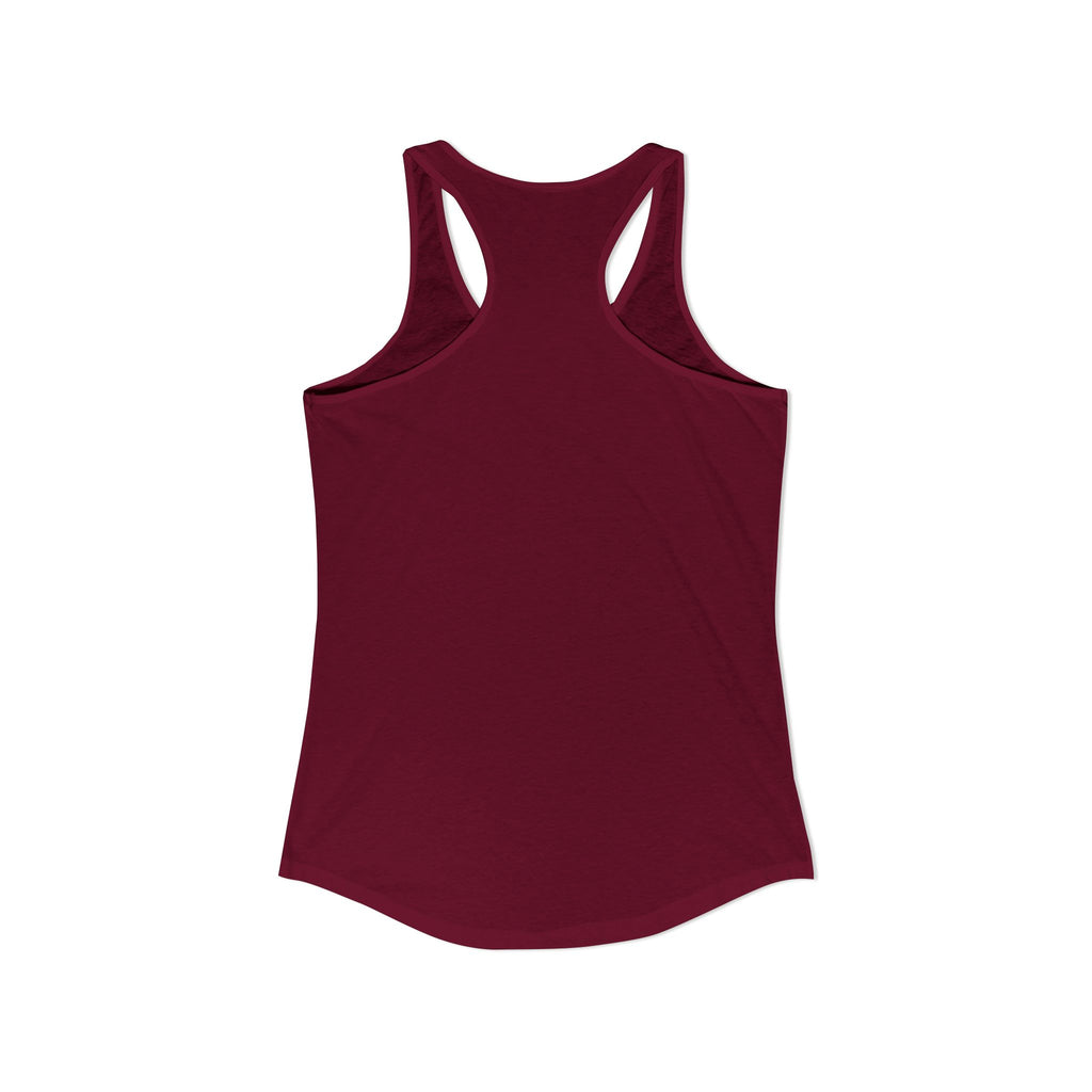 My Therapist Is a Barbell - Racerback Tank — Women's Weightlifting Gym Tank Top