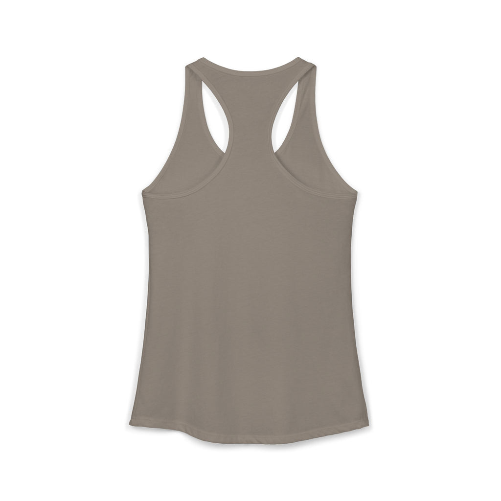 My Therapist Is a Barbell - Racerback Tank — Women's Weightlifting Gym Tank Top