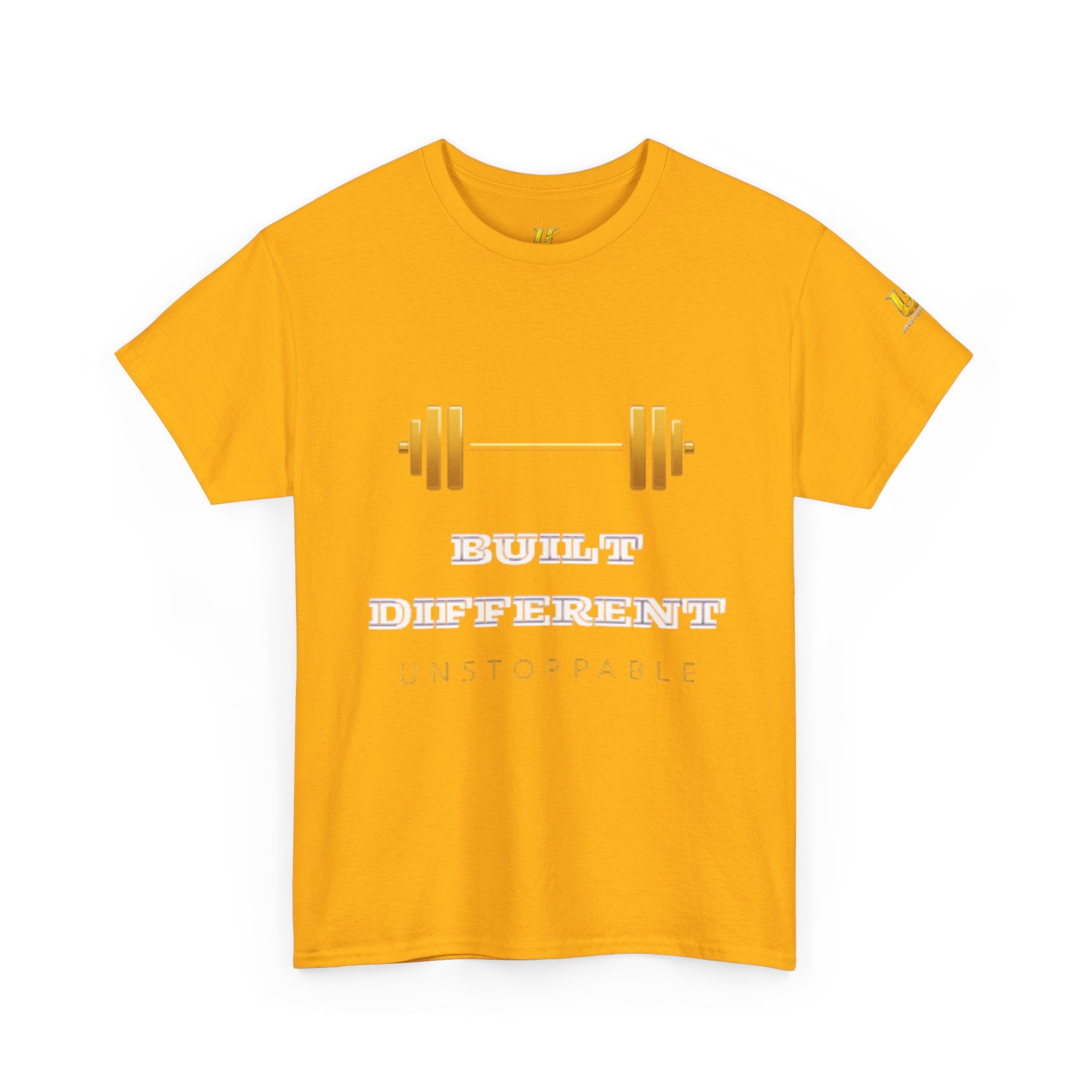Built Different Unstoppable T-Shirt — Weightlifting Gym Tee