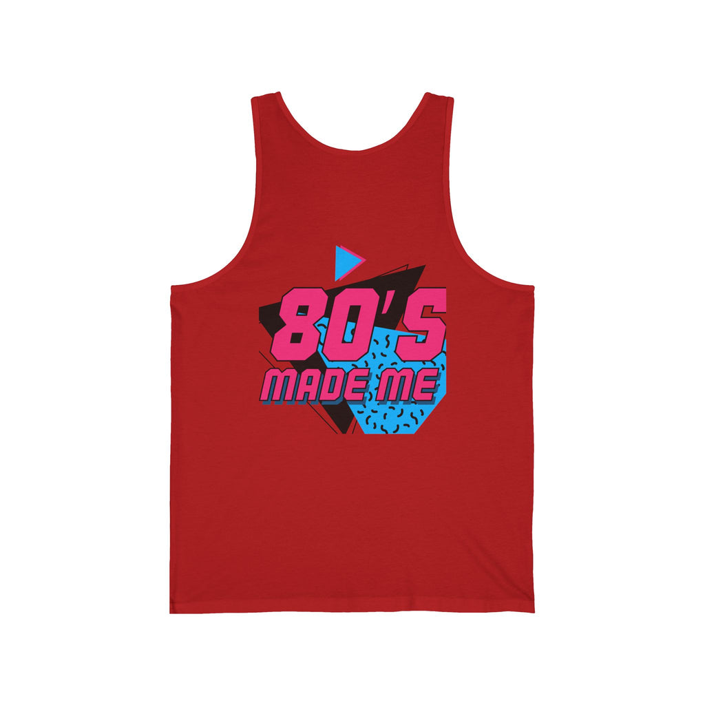 80's Made Me Tank Top — Retro 1980s Vintage Graphic Tank