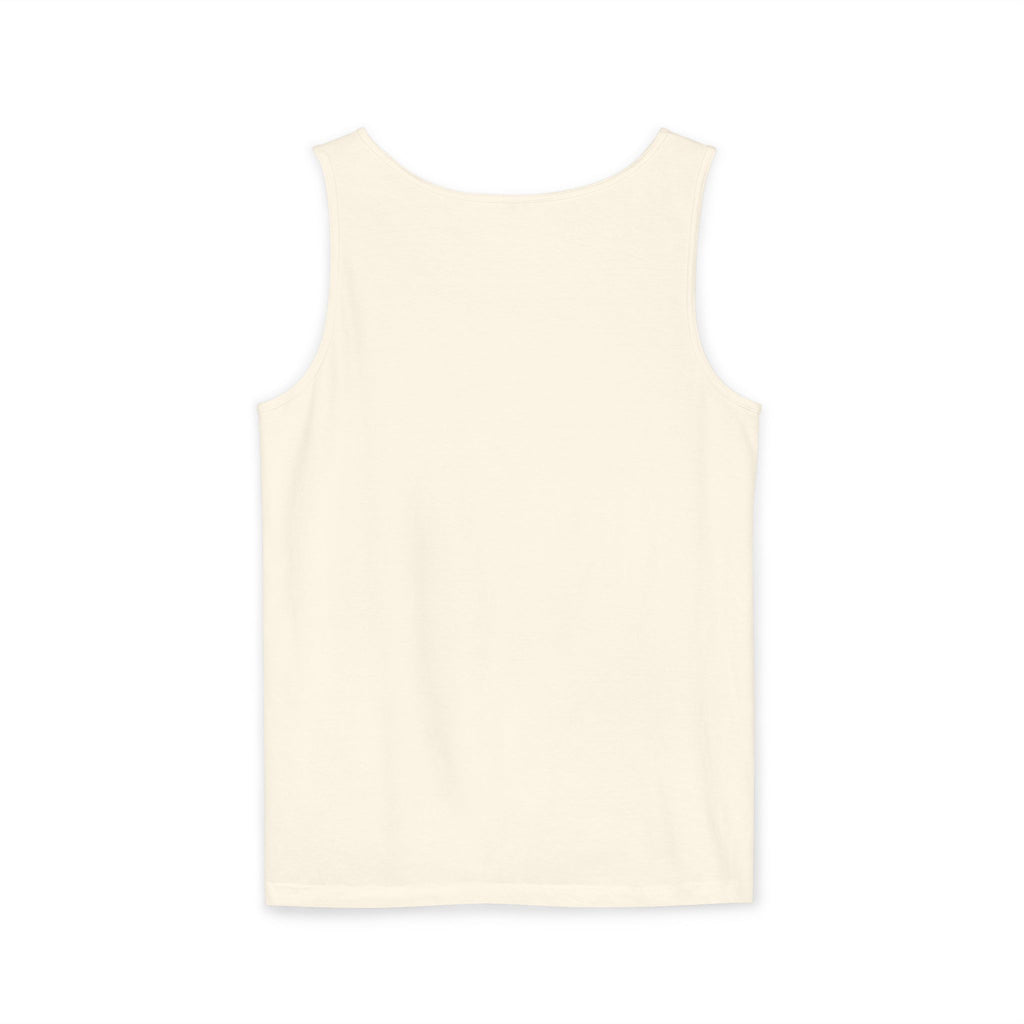 Unstoppable Lightning Tank Top — Gold 'UNSTOPPABLE' Garment-Dyed Tank