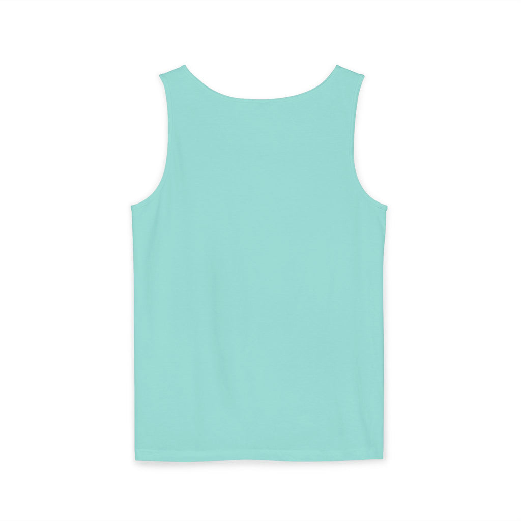 Unstoppable Lightning Tank Top — Gold 'UNSTOPPABLE' Garment-Dyed Tank
