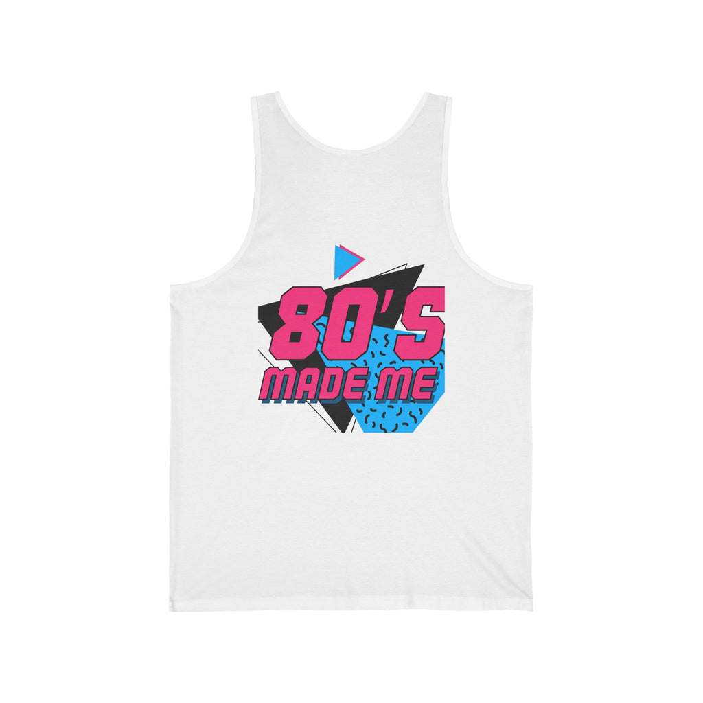 80's Made Me Tank Top — Retro 1980s Vintage Graphic Tank