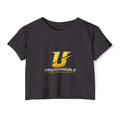 Unstoppable Logo Crop Top — Women's workout Graphic Tee