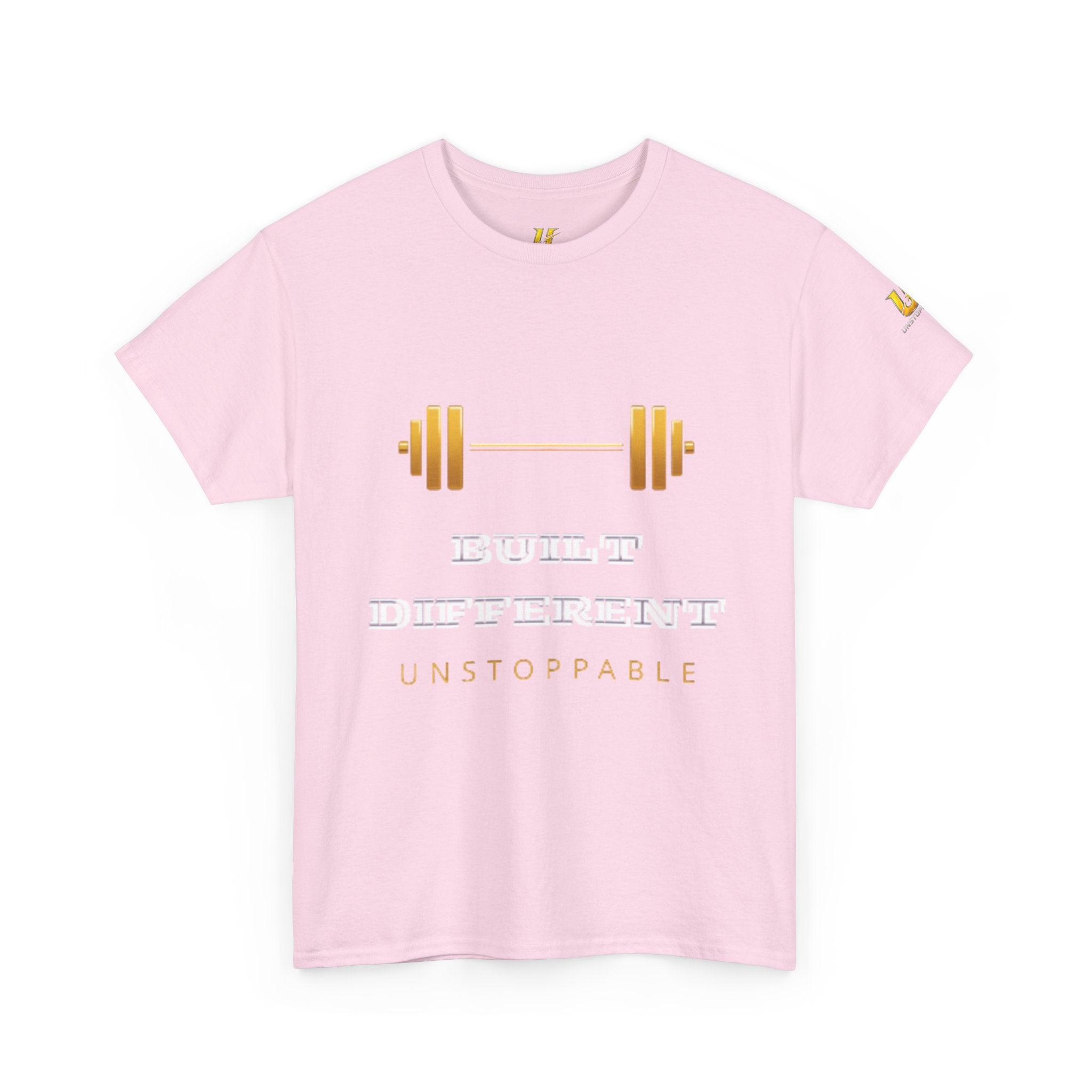 Built Different Unstoppable T-Shirt — Weightlifting Gym Tee