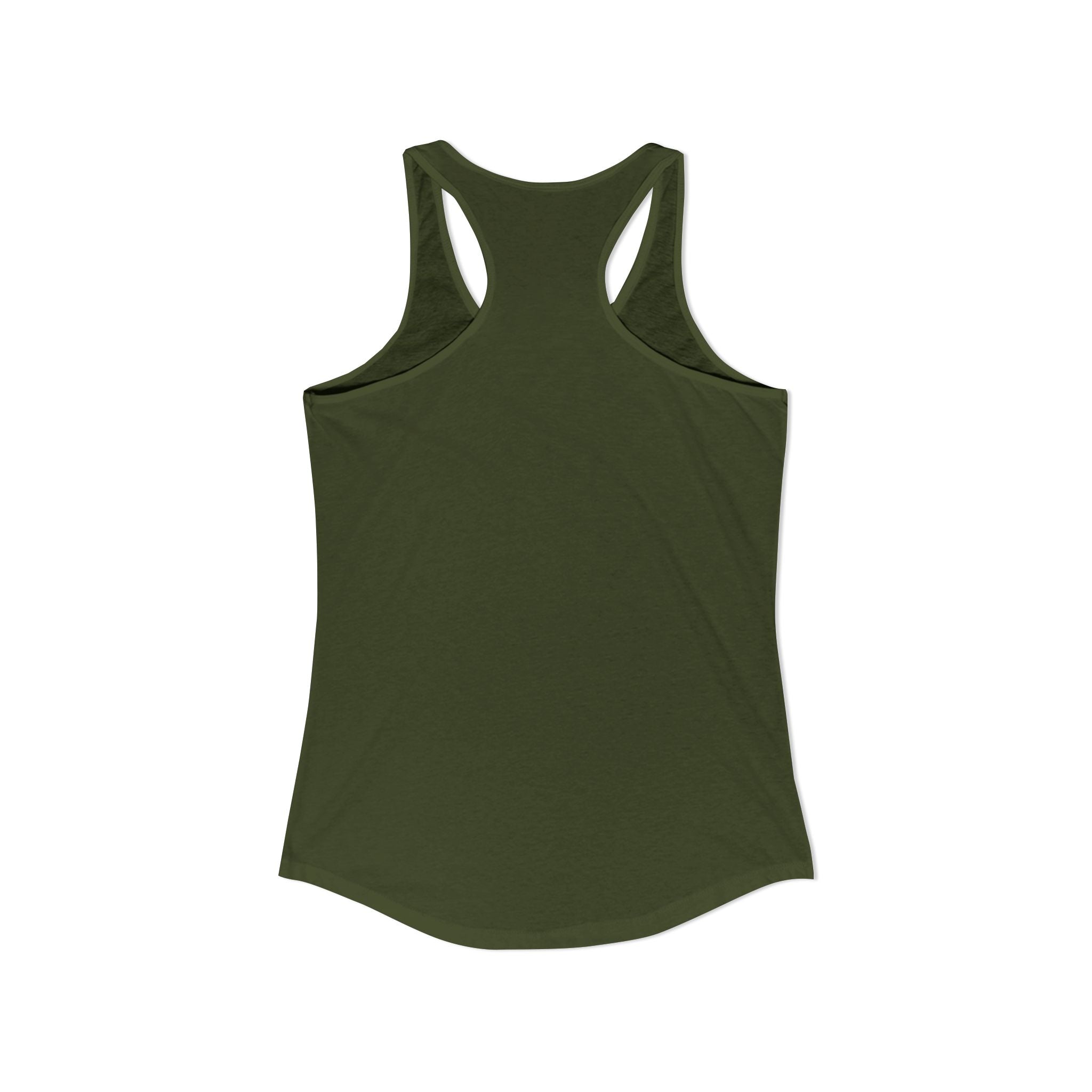 My Therapist Is a Barbell - Racerback Tank — Women's Weightlifting Gym Tank Top