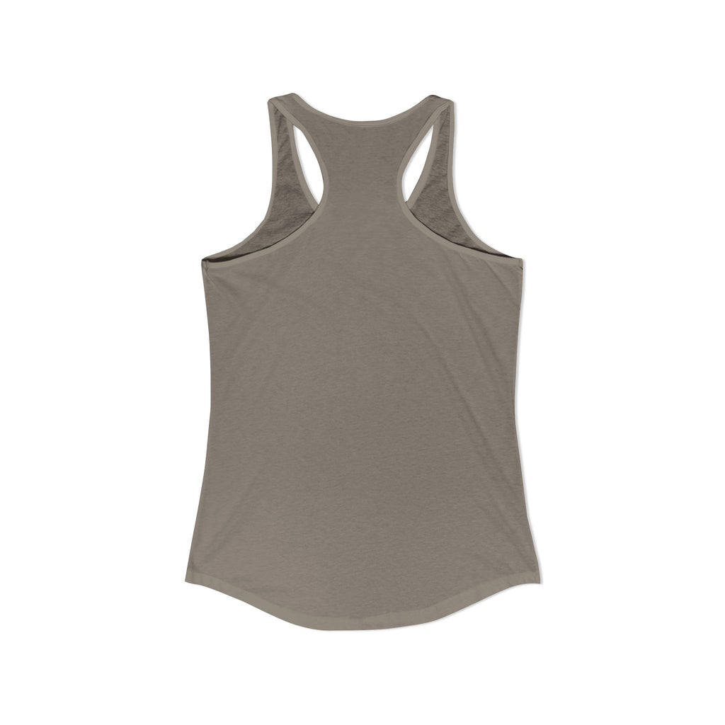 My Therapist Is a Barbell - Racerback Tank — Women's Weightlifting Gym Tank Top