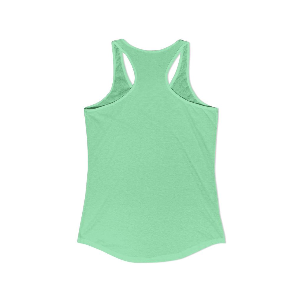My Therapist Is a Barbell - Racerback Tank — Women's Weightlifting Gym Tank Top