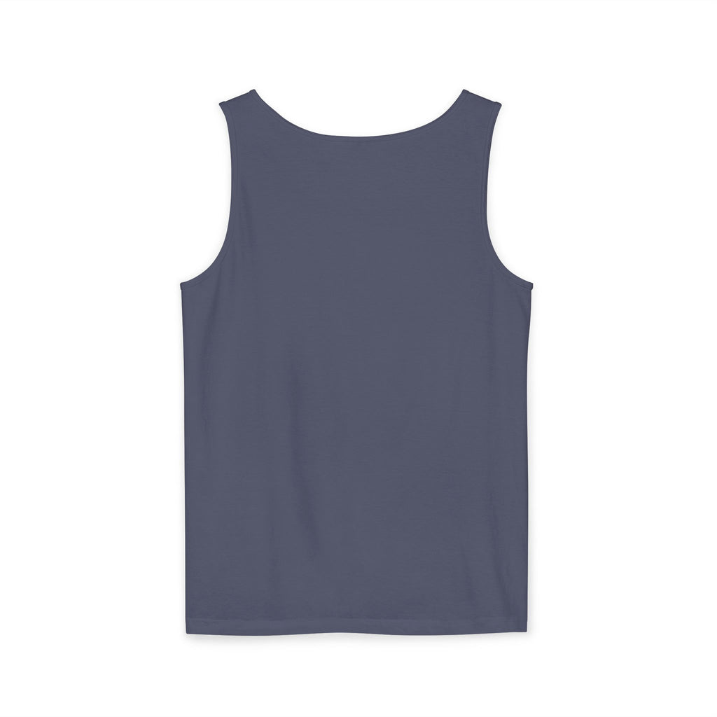 Unstoppable Lightning Tank Top — Gold 'UNSTOPPABLE' Garment-Dyed Tank
