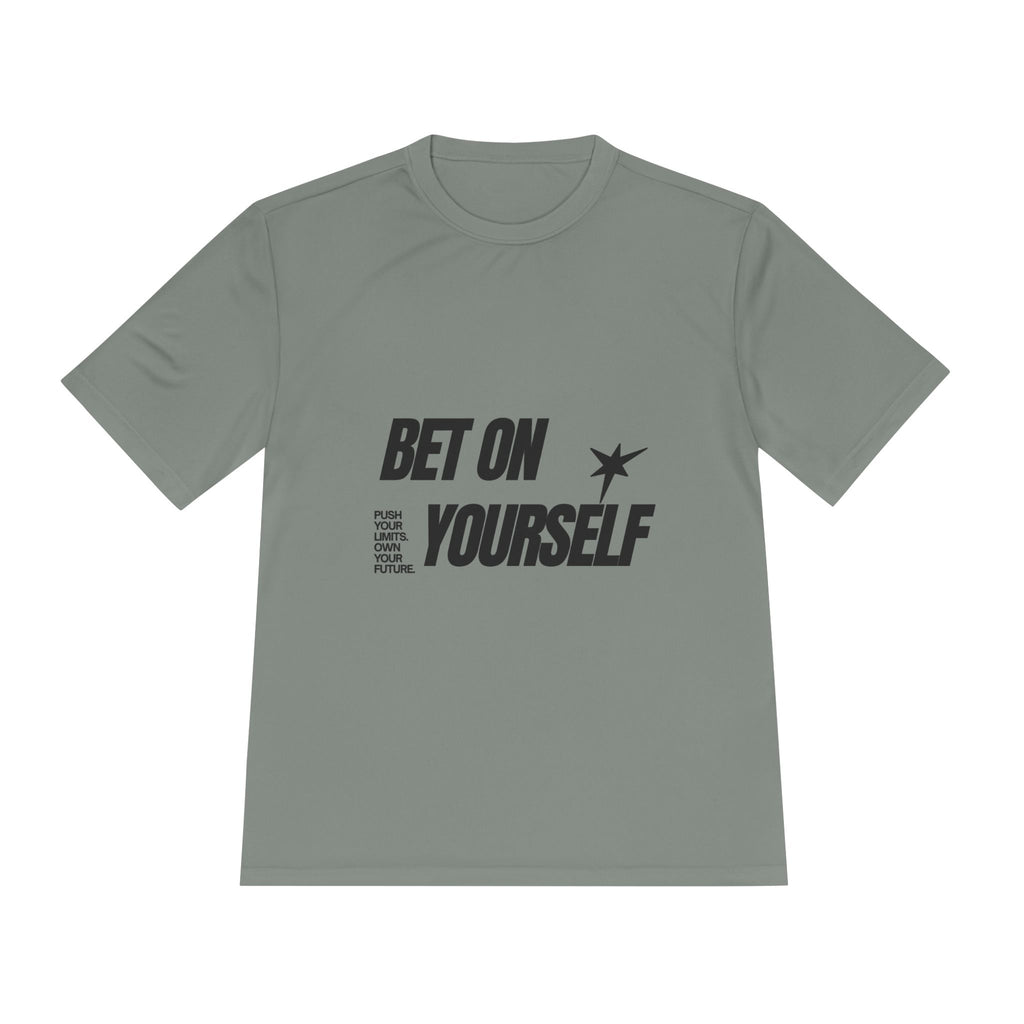 Motivational Gym Tee — “Wear the Mindset” Moisture-Wicking Workout Shirt