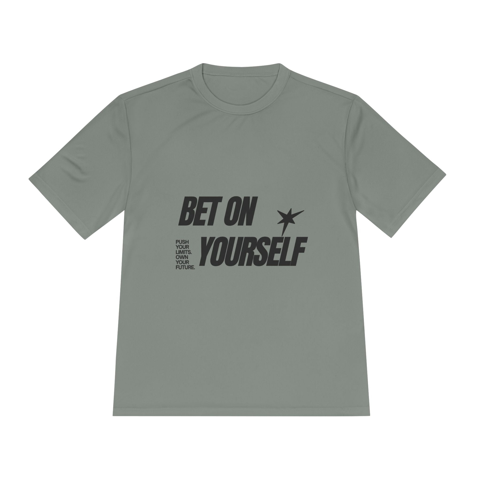 Motivational Gym Tee — “Wear the Mindset” Moisture-Wicking Workout Shirt