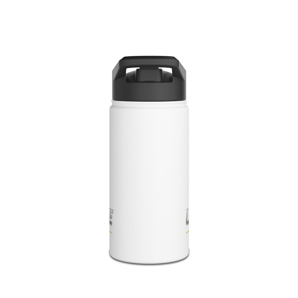 Unstoppable Yellow Lightning Stainless Steel Water Bottle — Motivational Sports Bottle