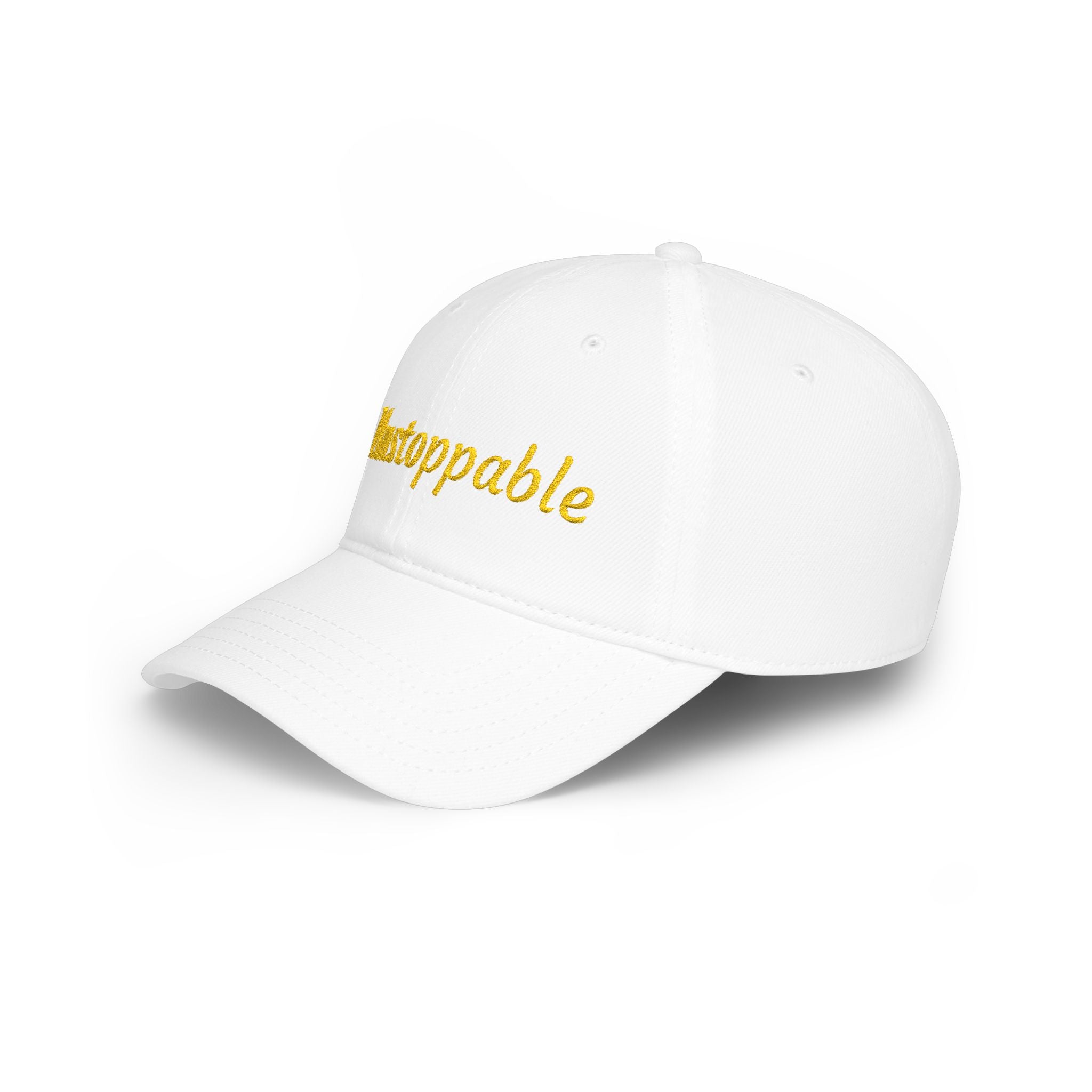 Unstoppable Embroidered Cap — Low Profile Baseball Hat