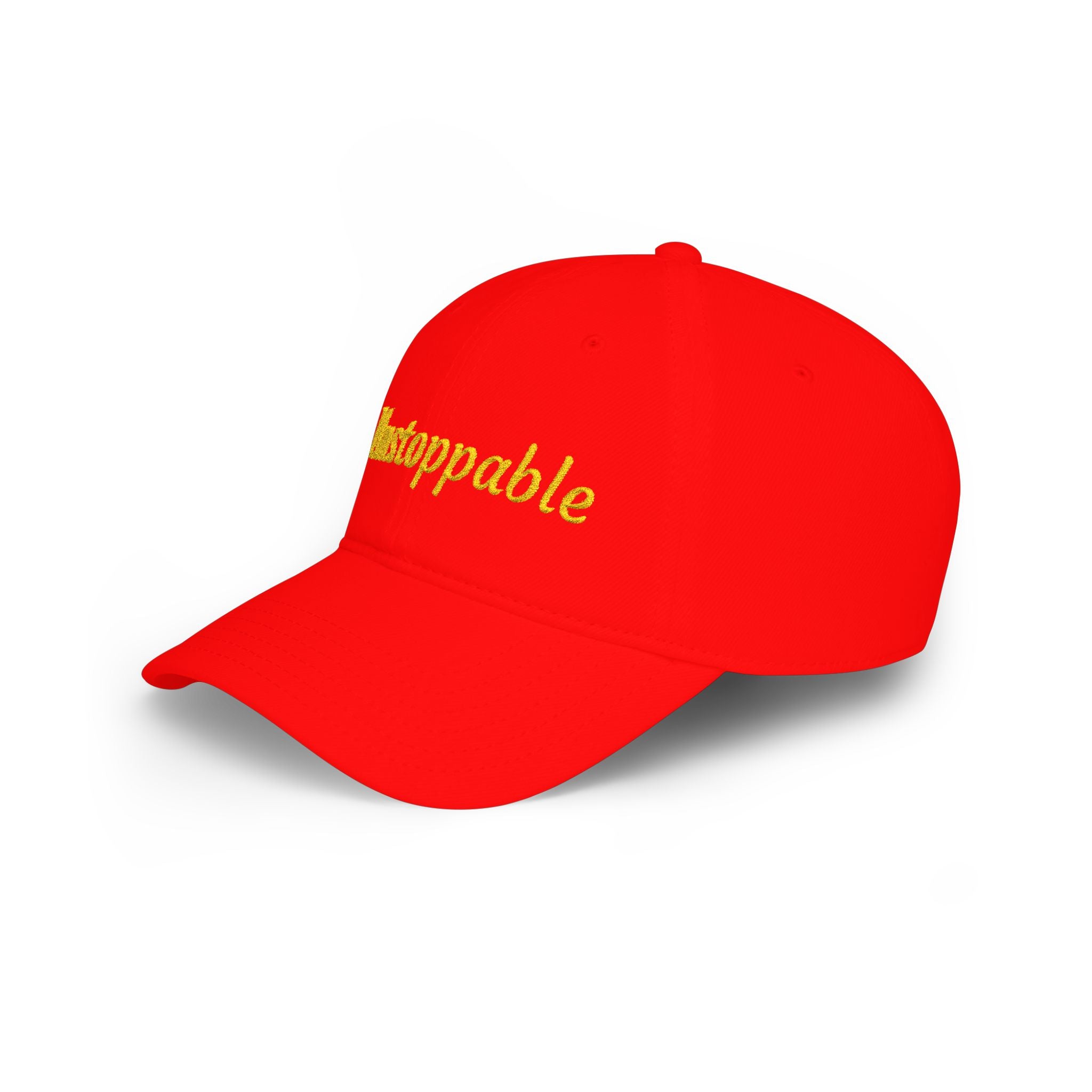 Unstoppable Embroidered Cap — Low Profile Baseball Hat