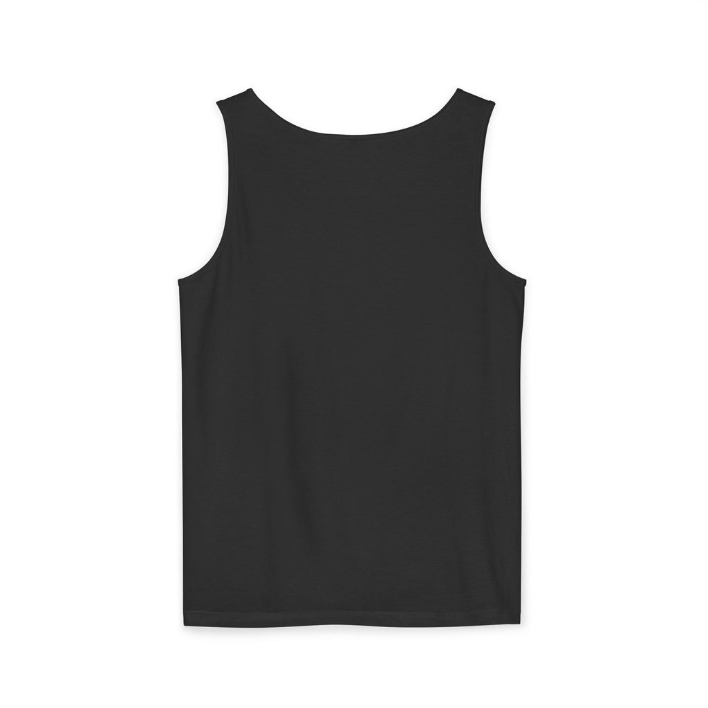 Unstoppable Lightning Tank Top — Gold 'UNSTOPPABLE' Garment-Dyed Tank