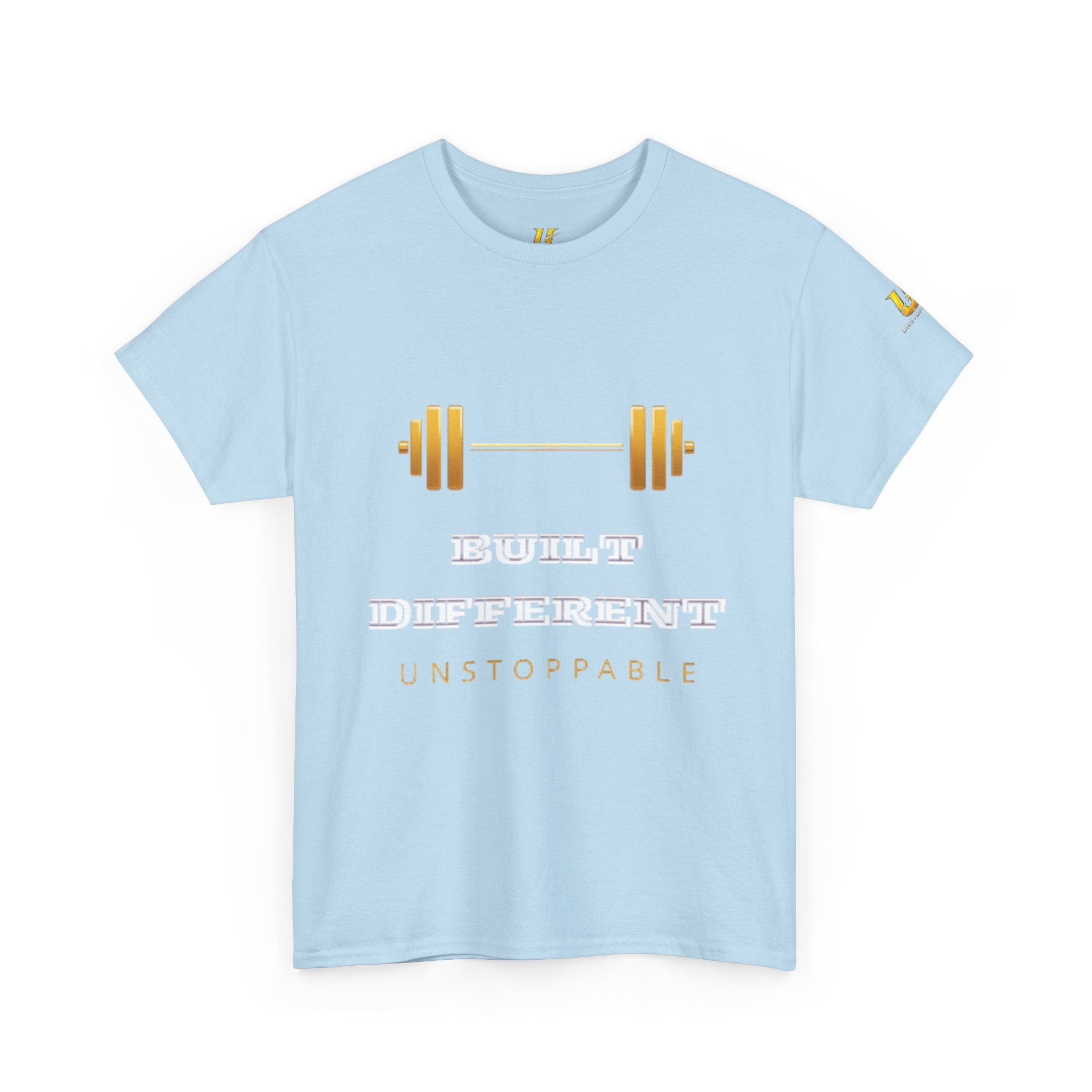 Built Different Unstoppable T-Shirt — Weightlifting Gym Tee