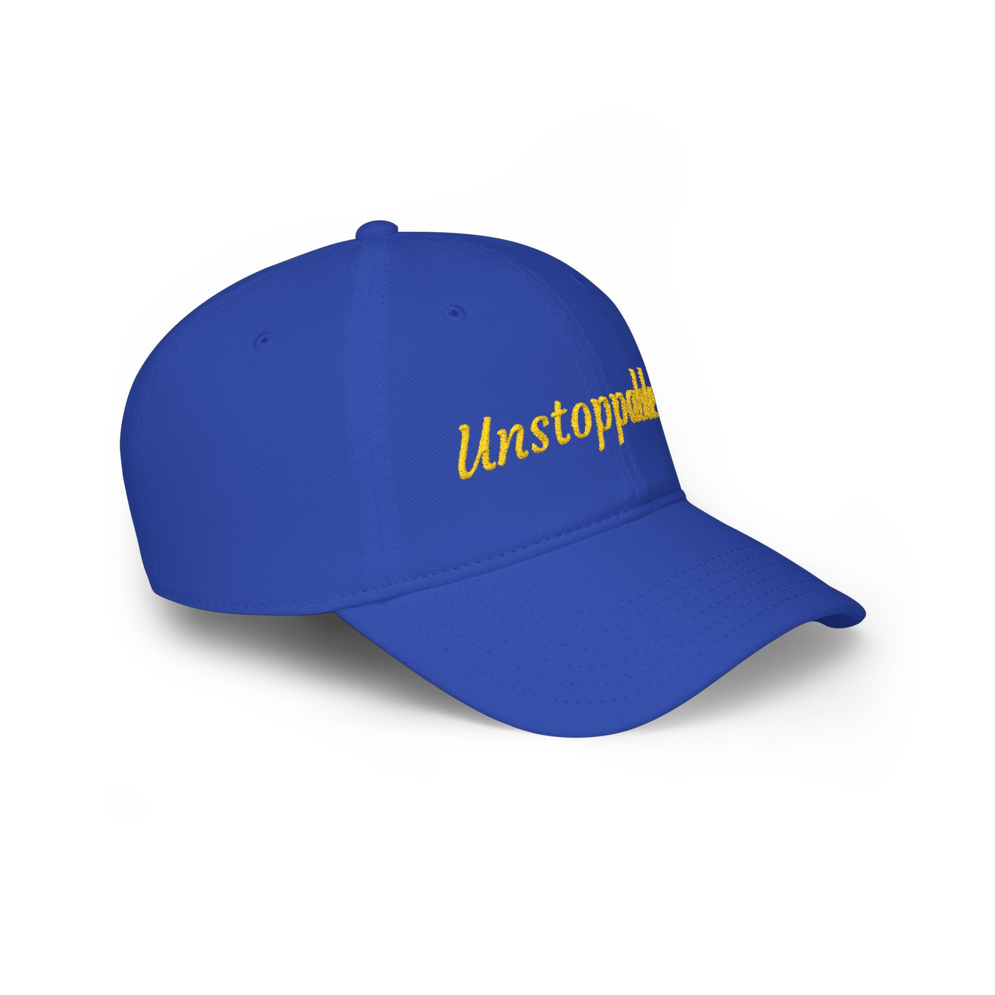 Unstoppable Embroidered Cap — Low Profile Baseball Hat