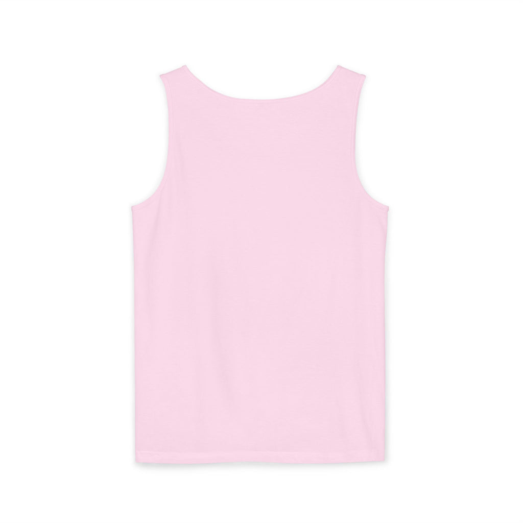 Unstoppable Lightning Tank Top — Gold 'UNSTOPPABLE' Garment-Dyed Tank