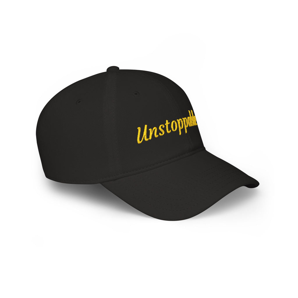 Unstoppable Embroidered Cap — Low Profile Baseball Hat
