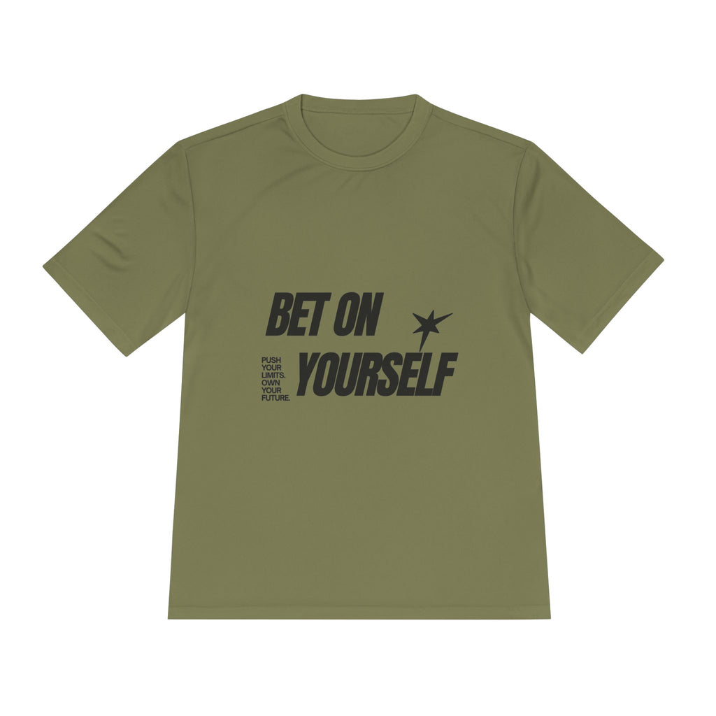 Motivational Gym Tee — “Wear the Mindset” Moisture-Wicking Workout Shirt