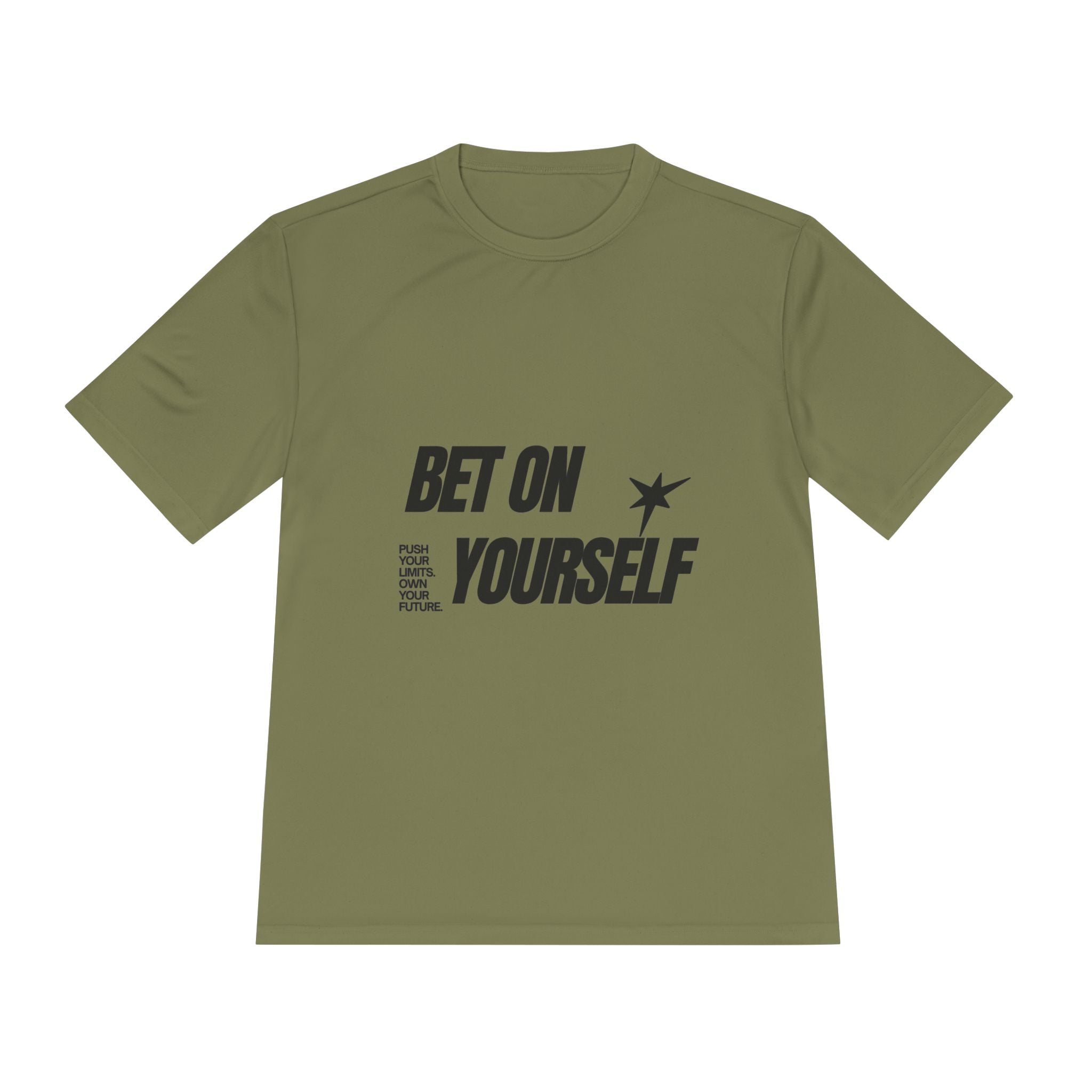 Motivational Gym Tee — “Wear the Mindset” Moisture-Wicking Workout Shirt