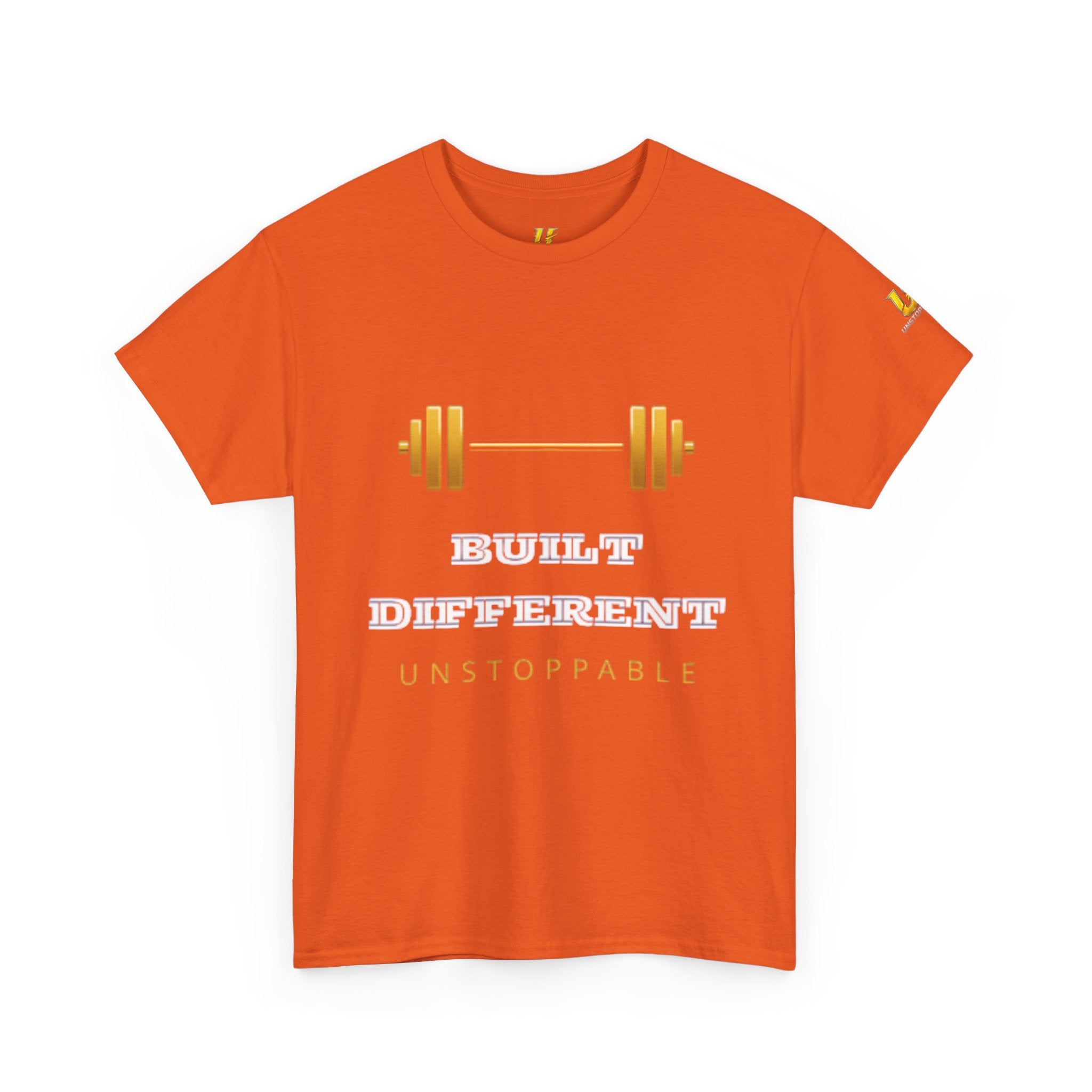 Built Different Unstoppable T-Shirt — Weightlifting Gym Tee